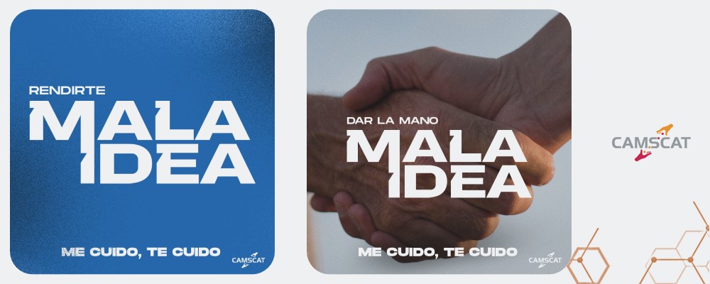 Cámara se sumó a campaña #MalaIdea ante pandemia